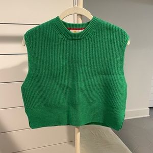 Boden Cropped Sweater Vest